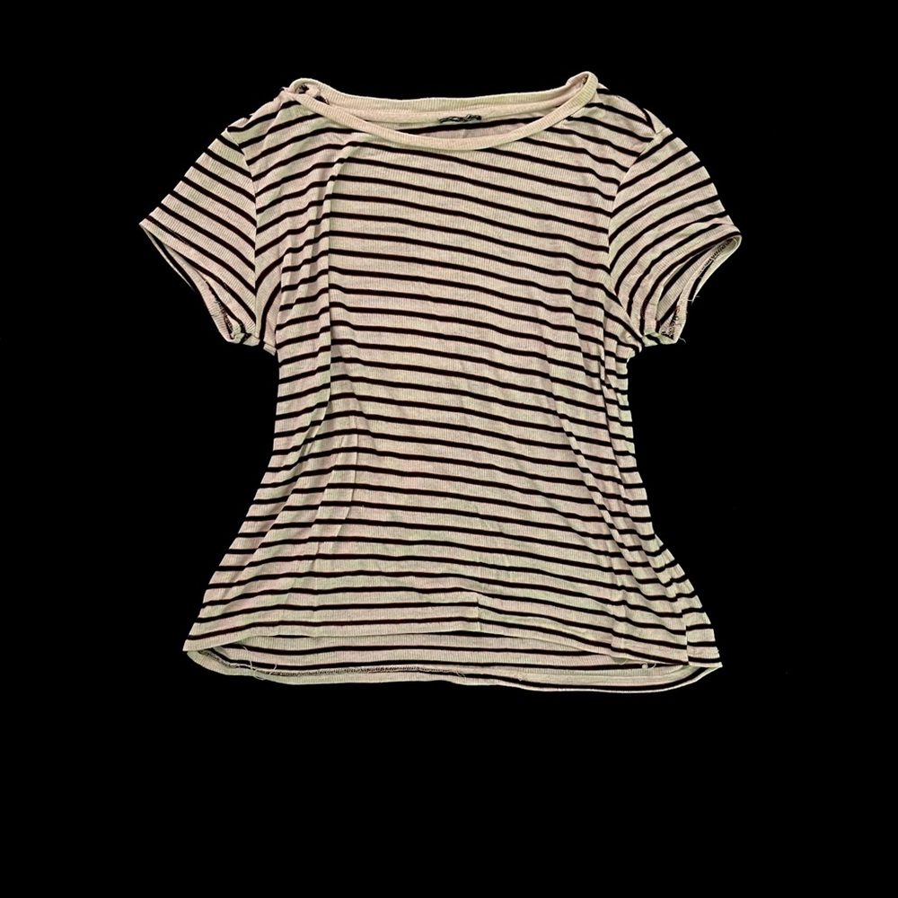 Striped Black and White T-Shirt